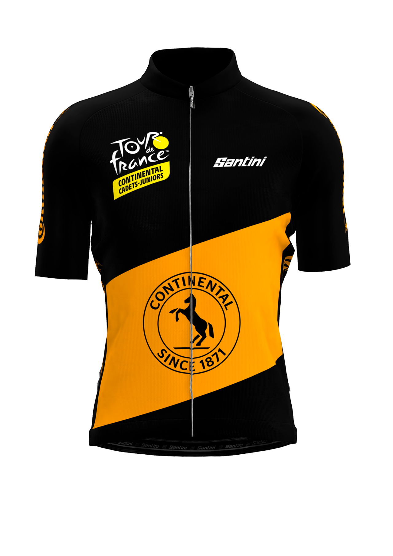 YC Jersey 2022 Neumáticos Continental con Black Chili