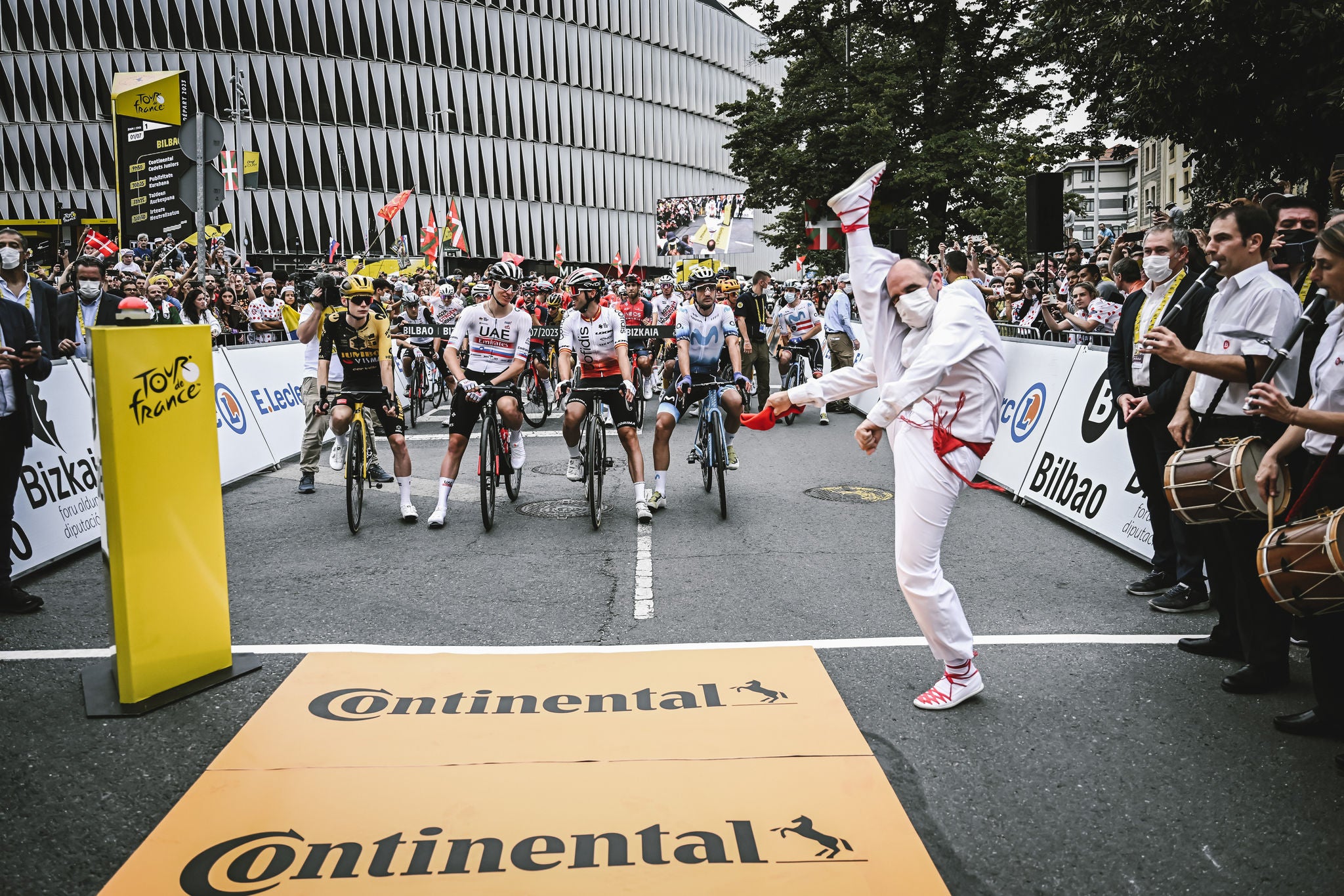 Salida del Tour de France en Bilbao