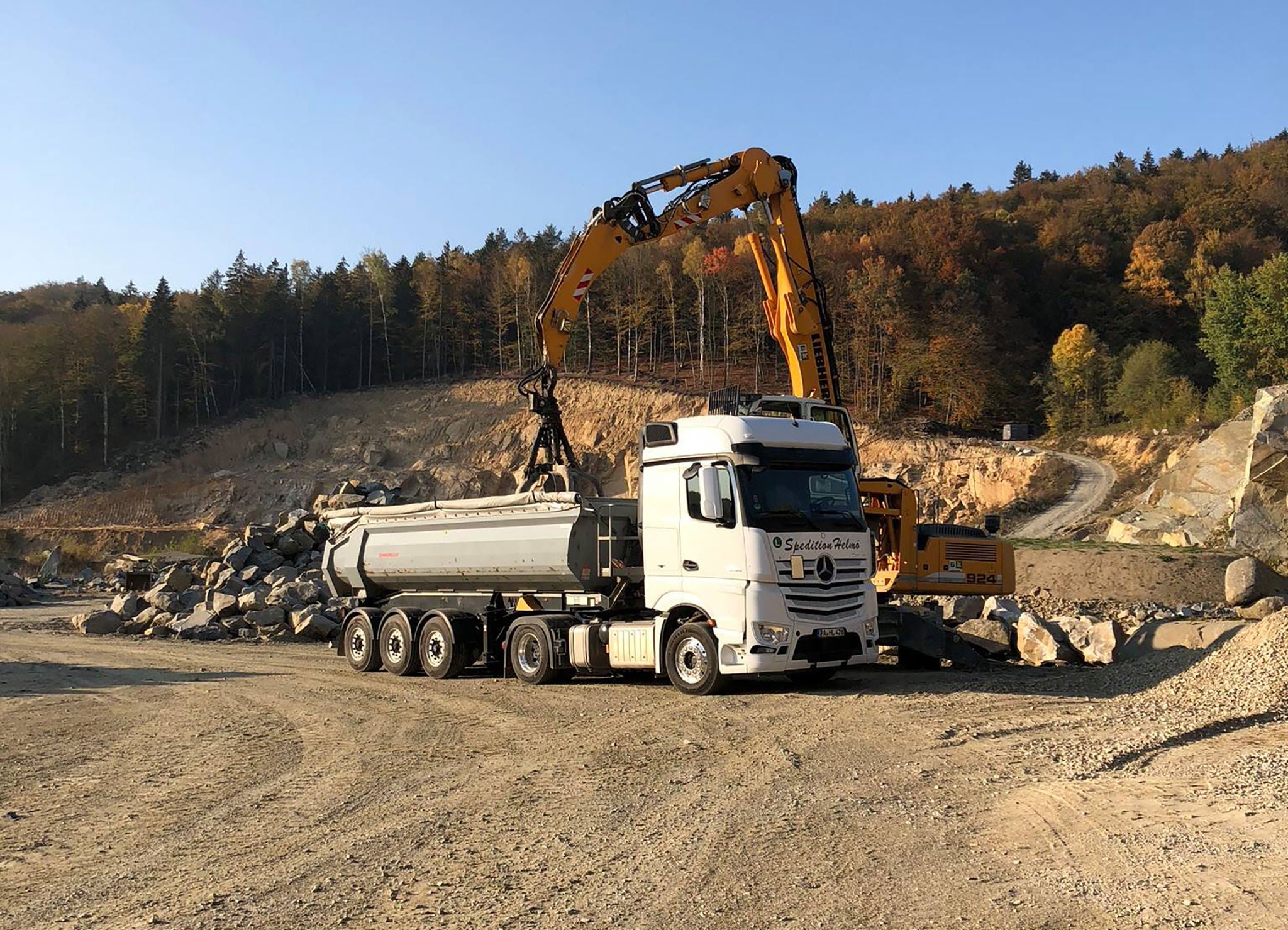 Spedition Helmö truck