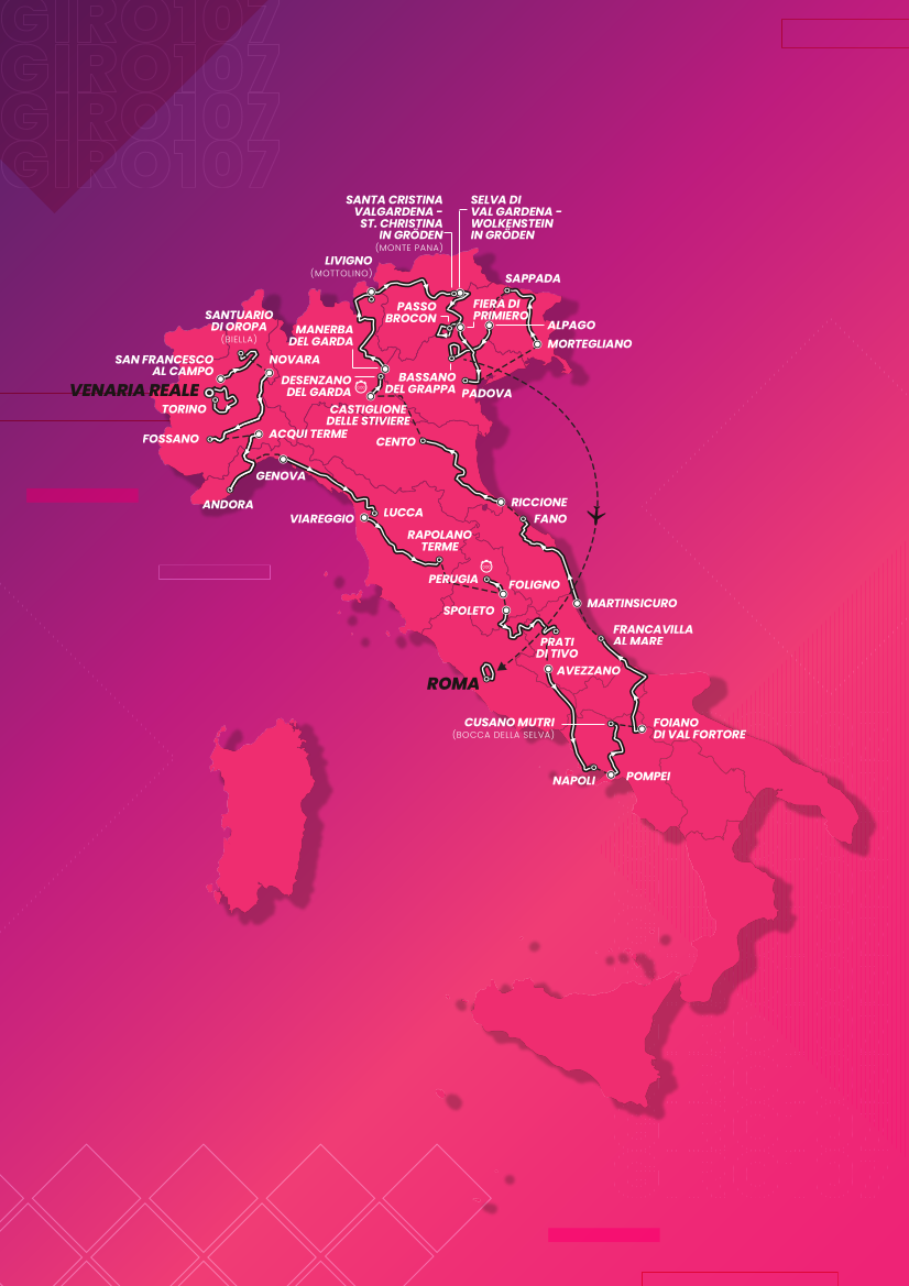 Giro Map