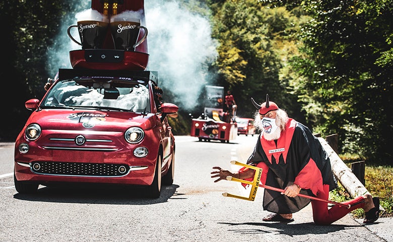 Foto del Tour de Francia de Didi el Diablo – probablemente el fan del TDF más popular  ©A.S.O./Charly López