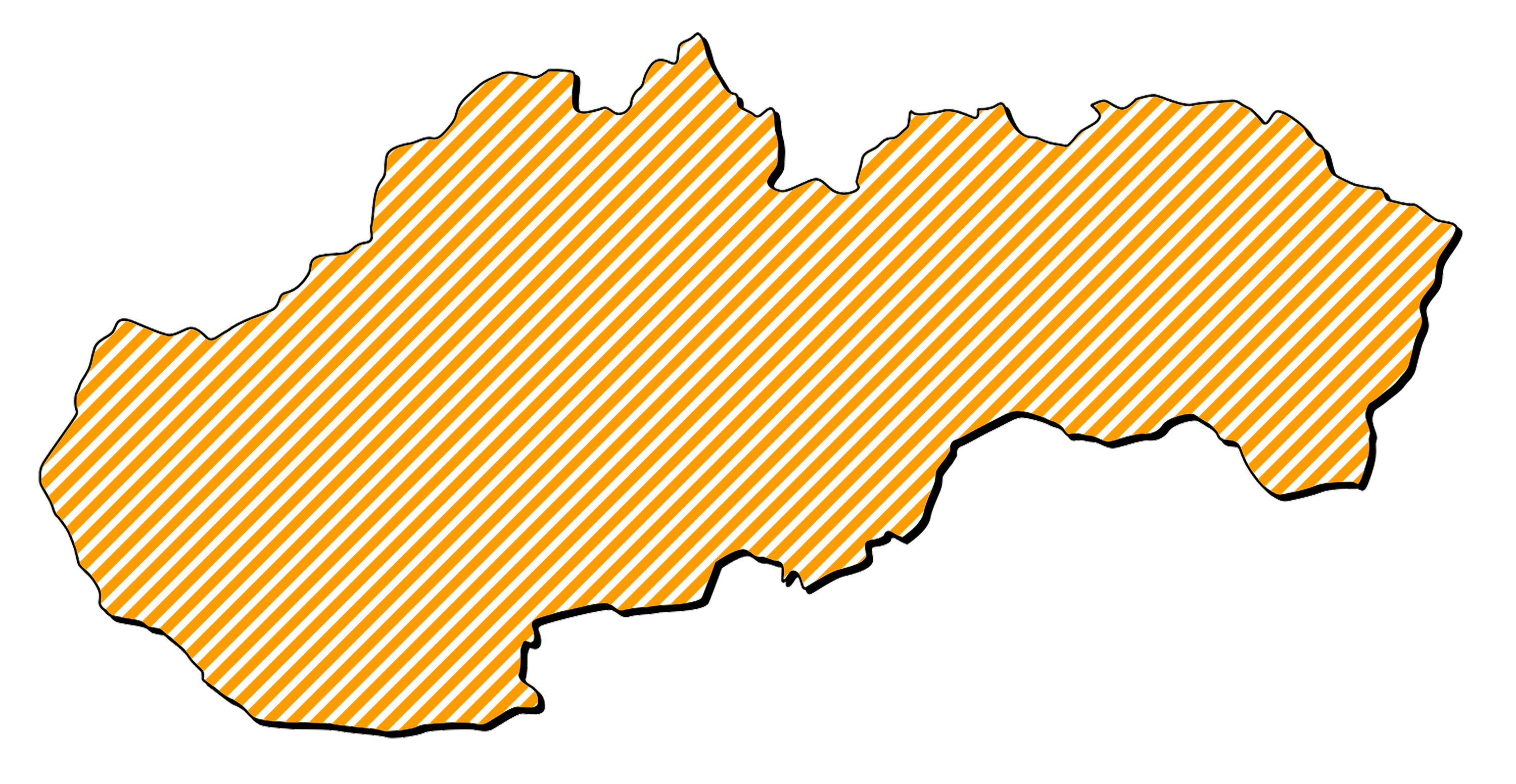 Map of Slovakia