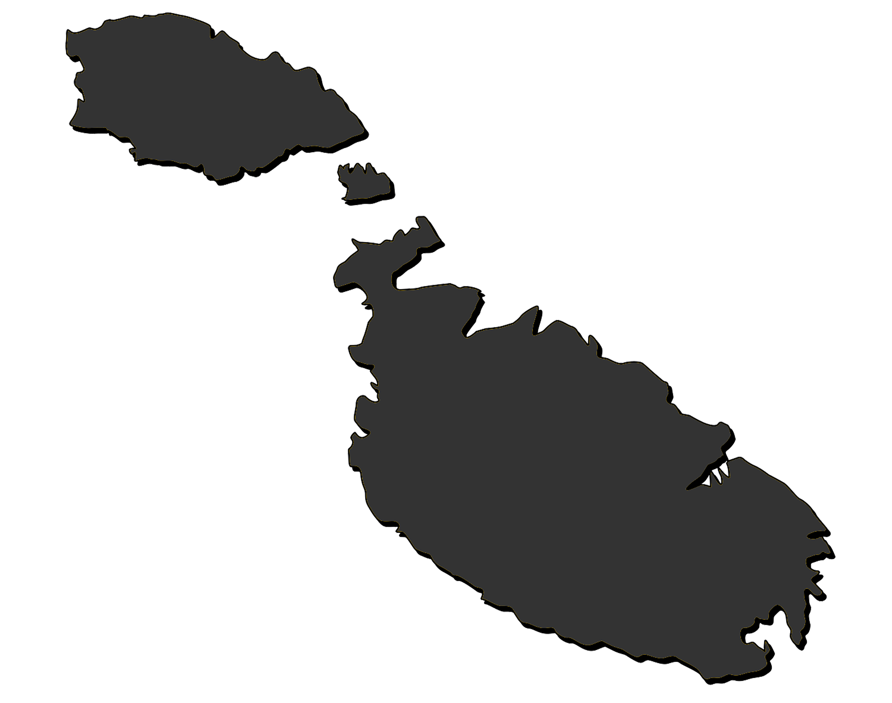 Malta Map of Malta