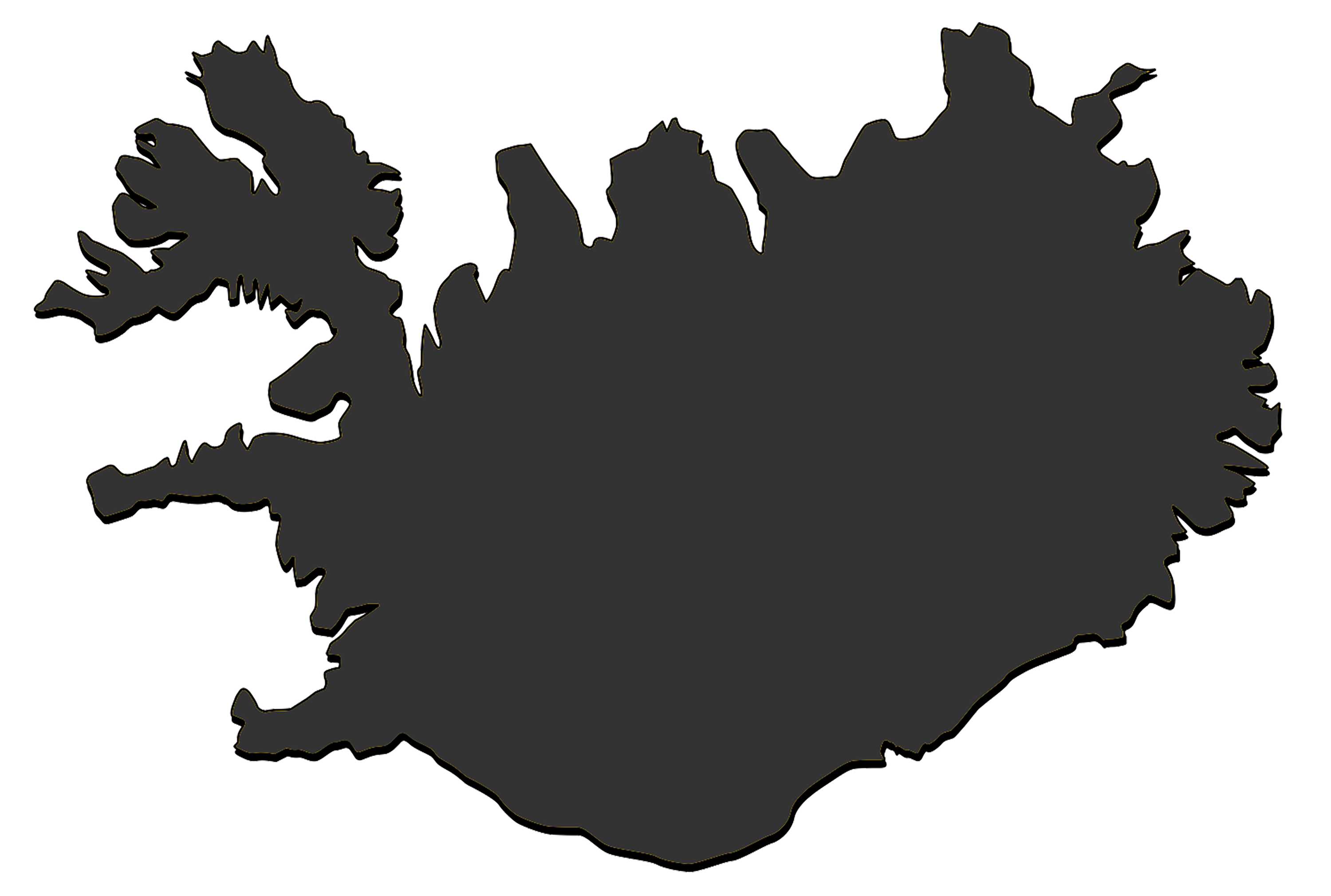 Iceland Map of Iceland