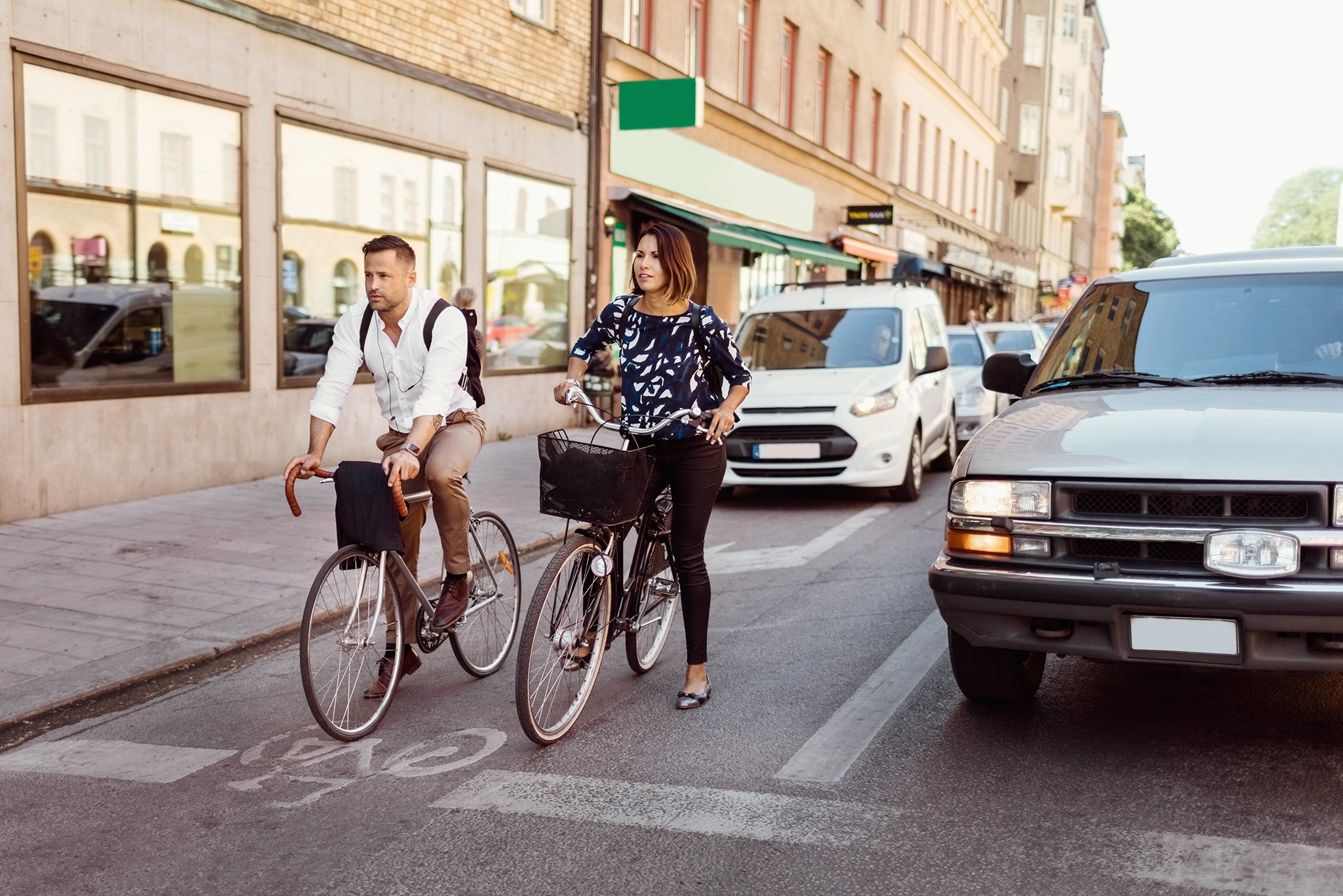 Riders on the road