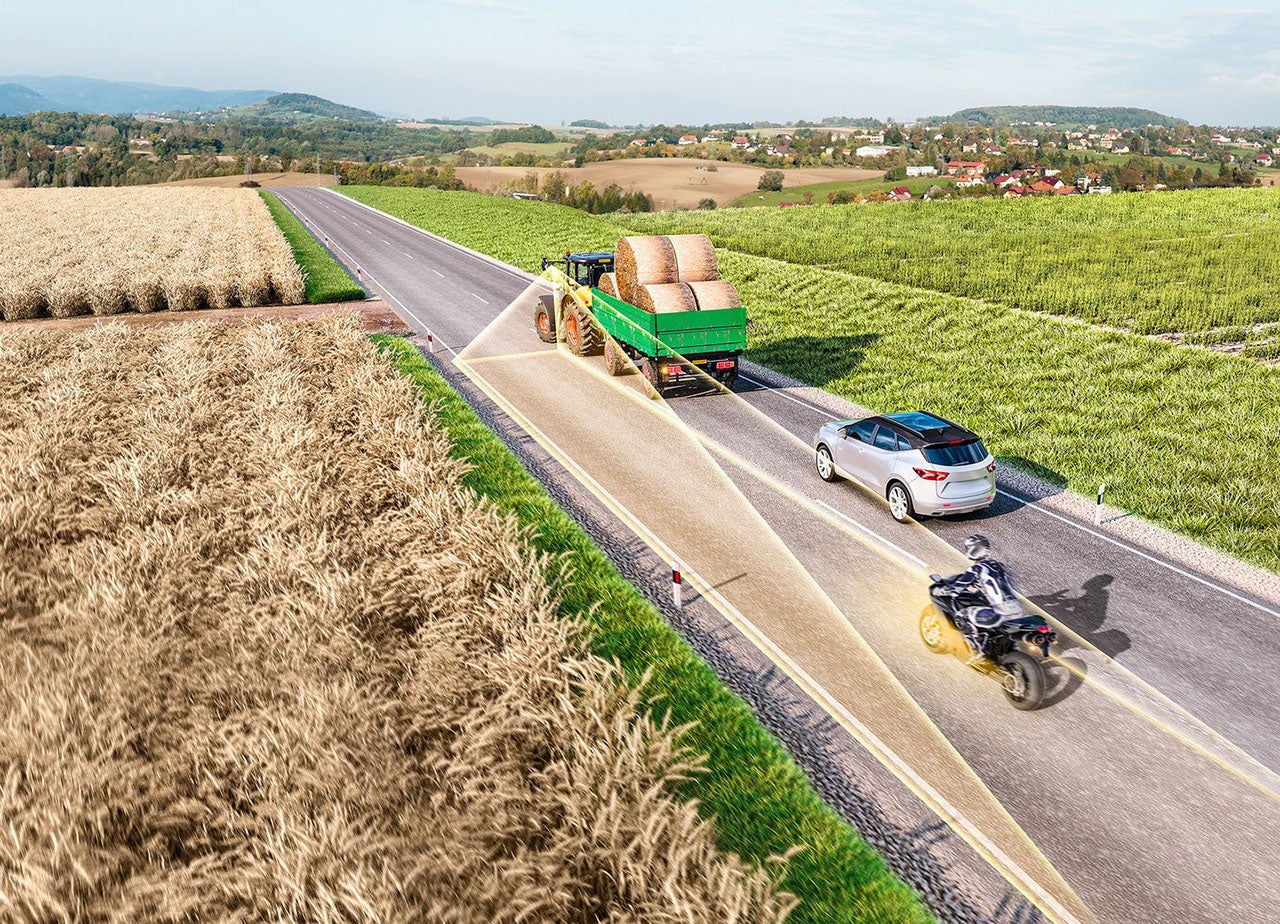 Continental's Left Cornering Assistance System