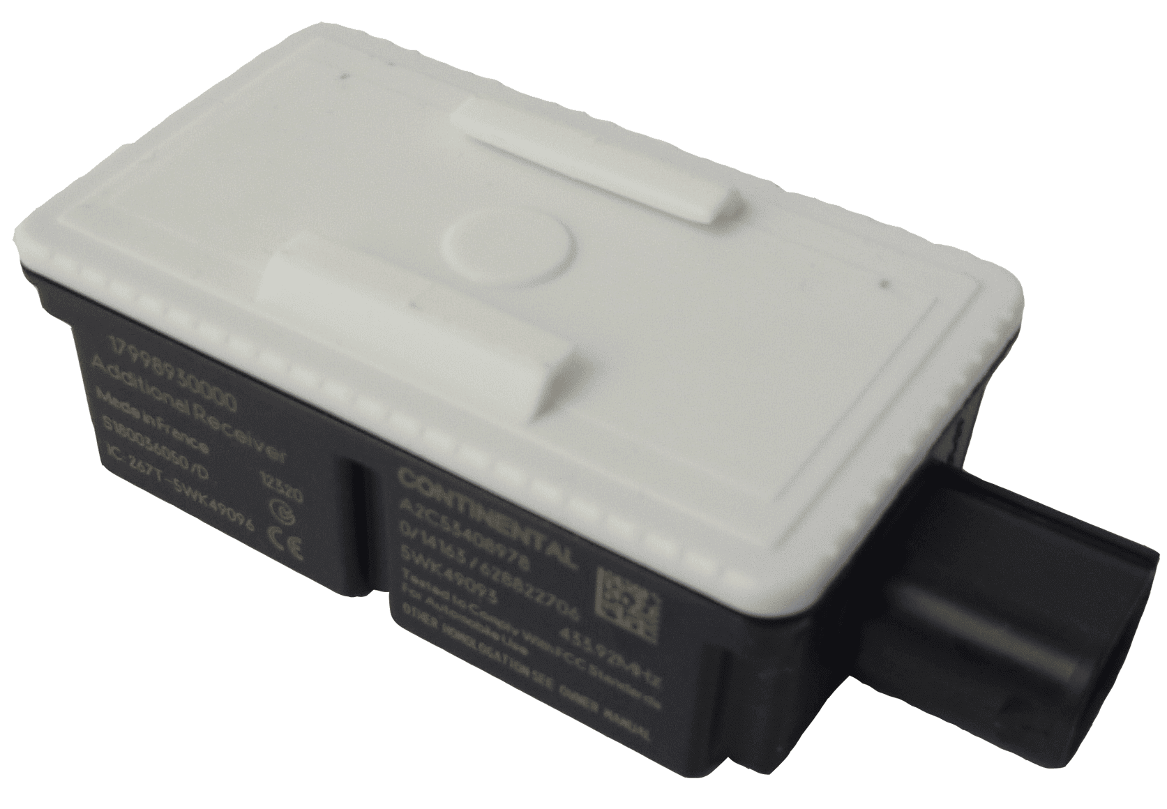 ContiPressureCheck additional Receiver El receptor adicional puede usarse para recibir las señales del sensor en condiciones de frecuencia radiofónica difíciles.