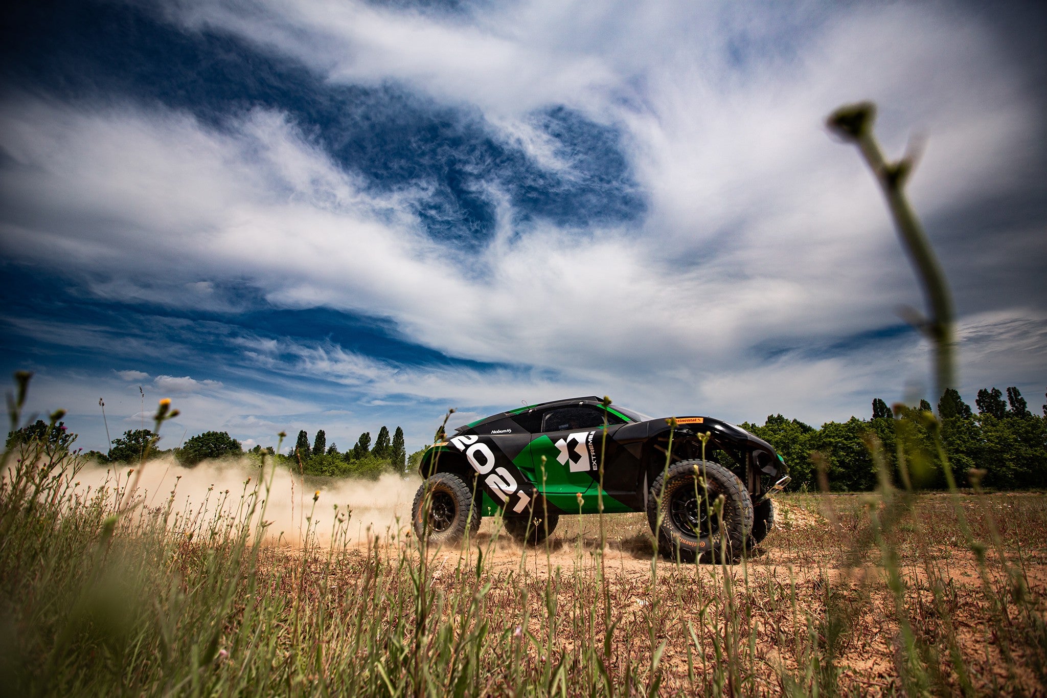 Los días de prueba son los mejores días en la pista de carreras en Francia