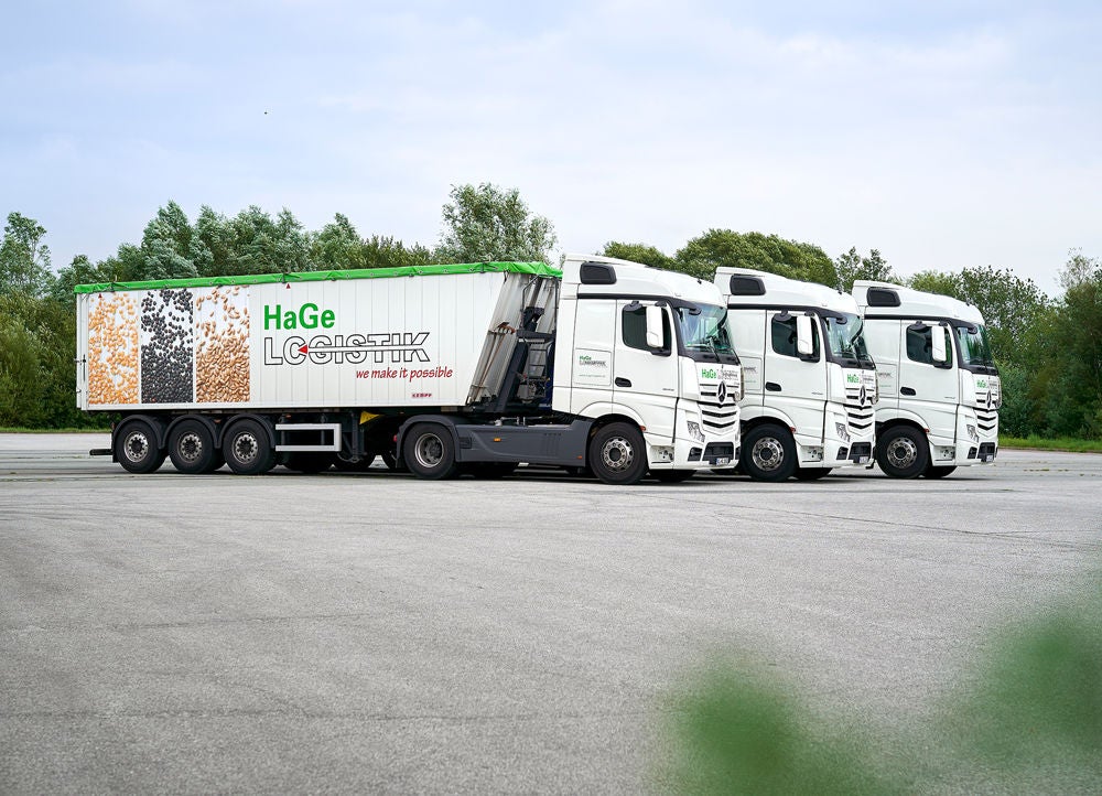 HaGe Logistik truck