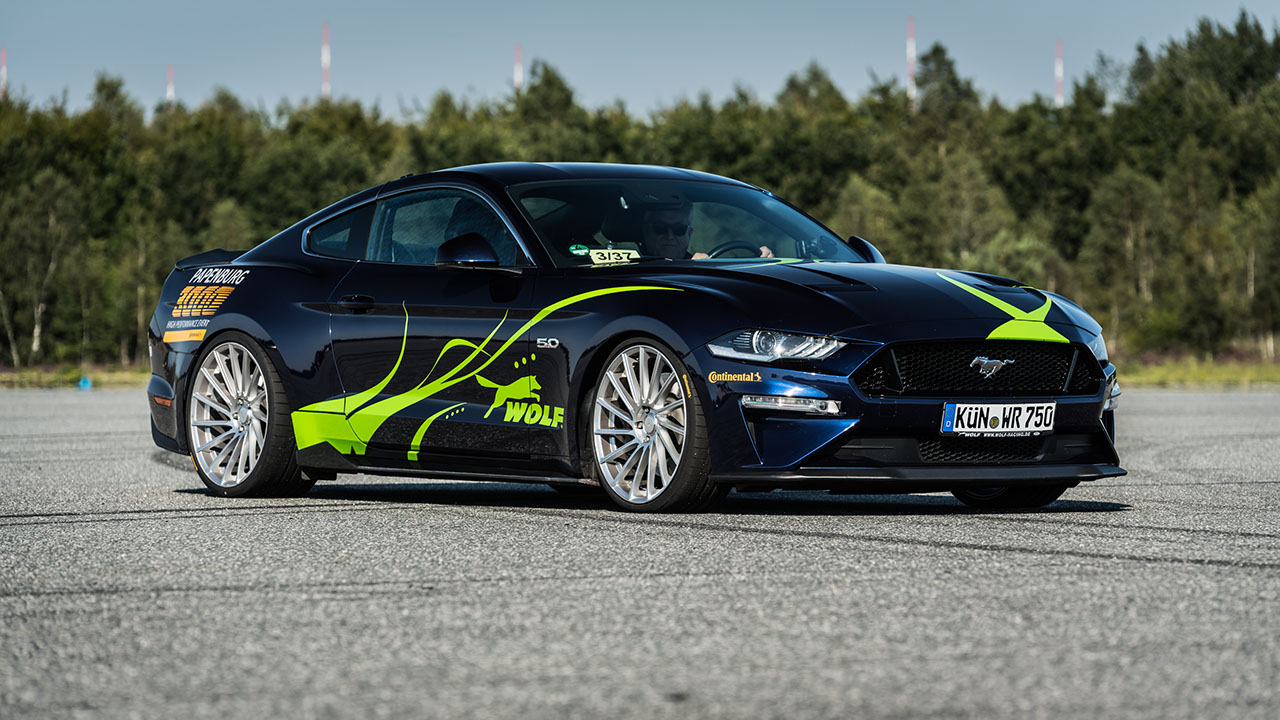 Wolf, Ford Mustang GT: 304,9 km/h