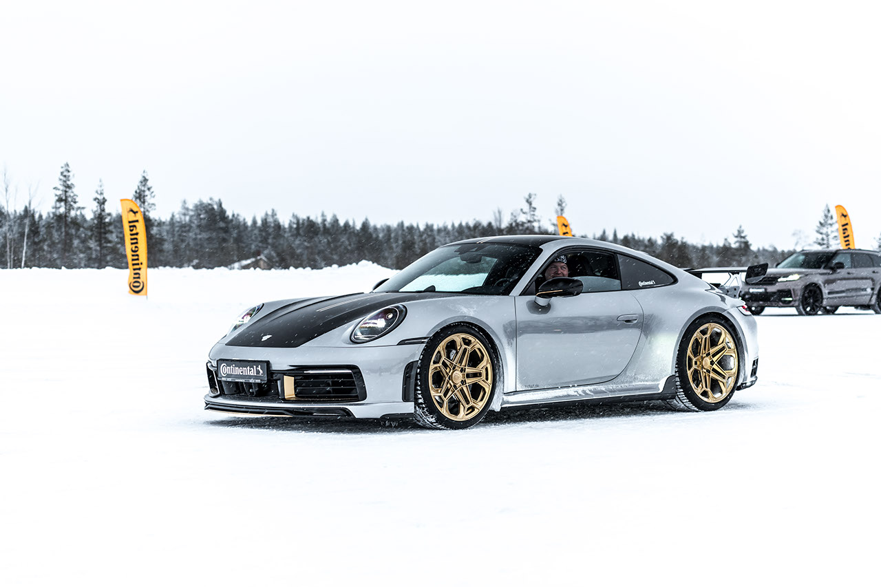 Winter tuning event deportivo sobre nieve